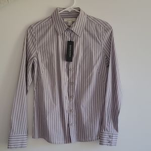Banana Republic Womens Fitted Button Down Shirt